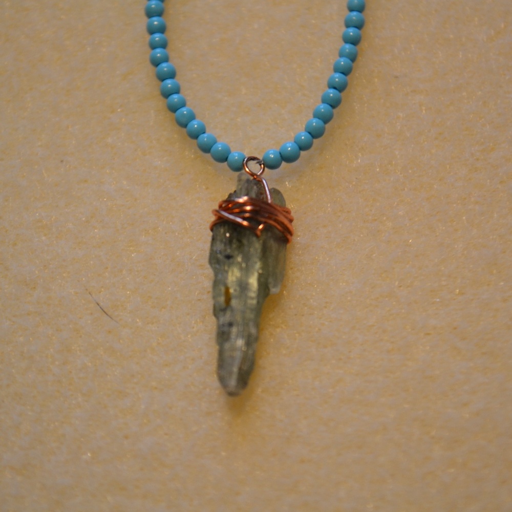 Green Kyanite Choker